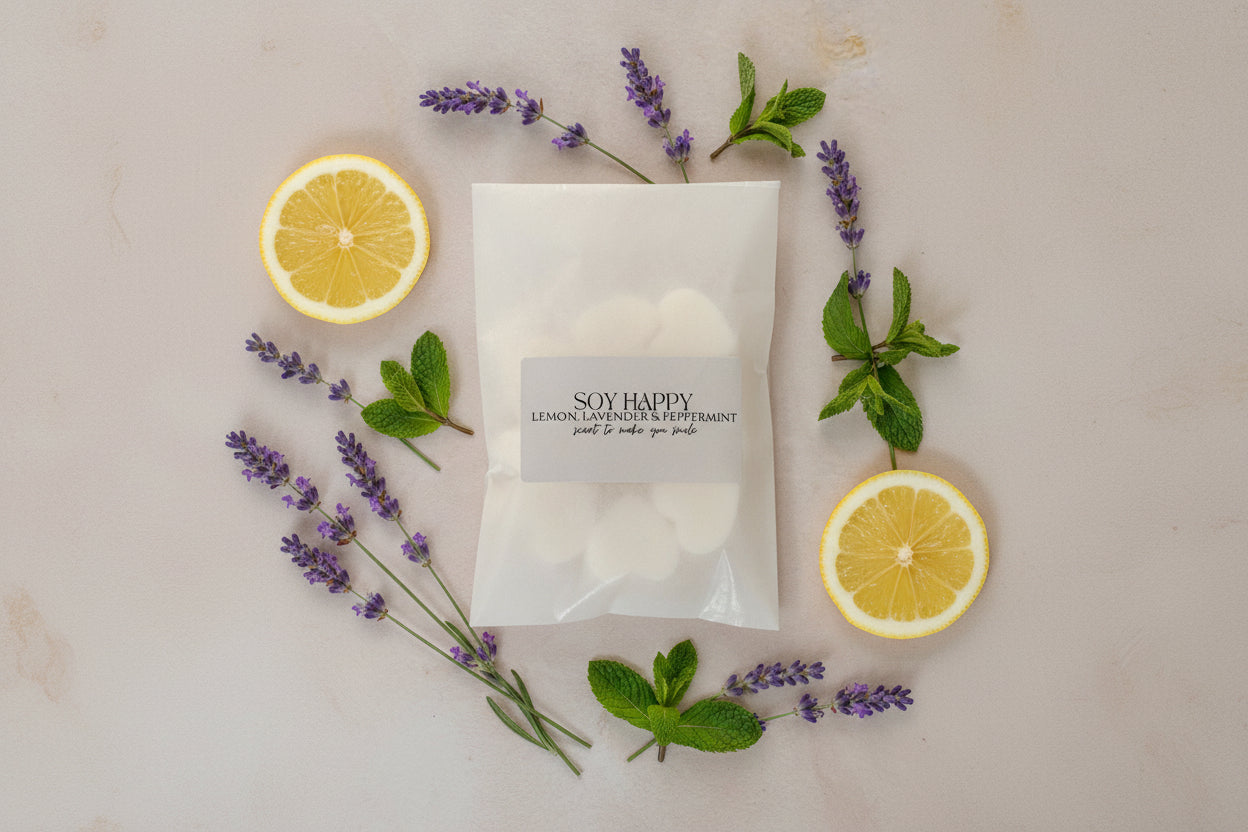 Lemon Lavender & Peppermint Wax melts