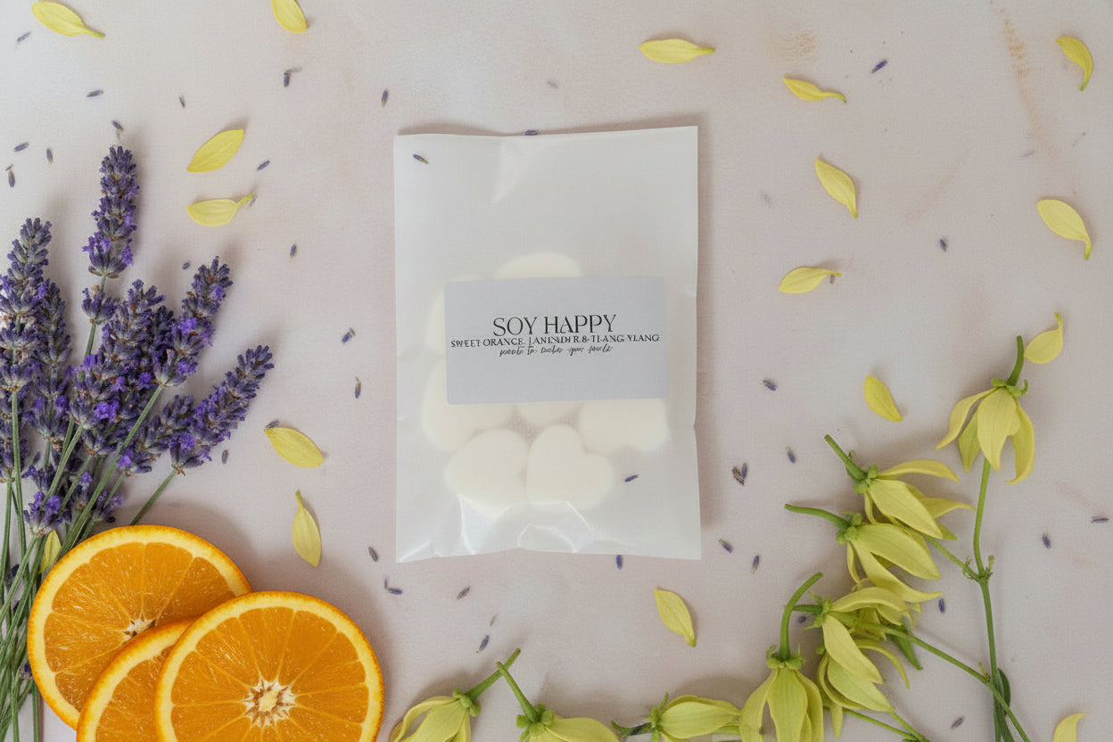 Sweet Orange,Lavender & Ylang Ylang Wax Melts