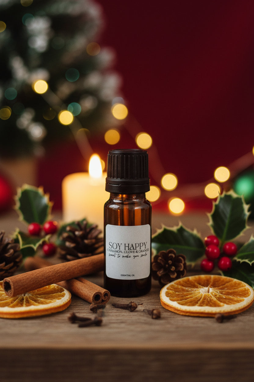 10ml Pure essential oil Cinnamon Clove & Sweet orange 