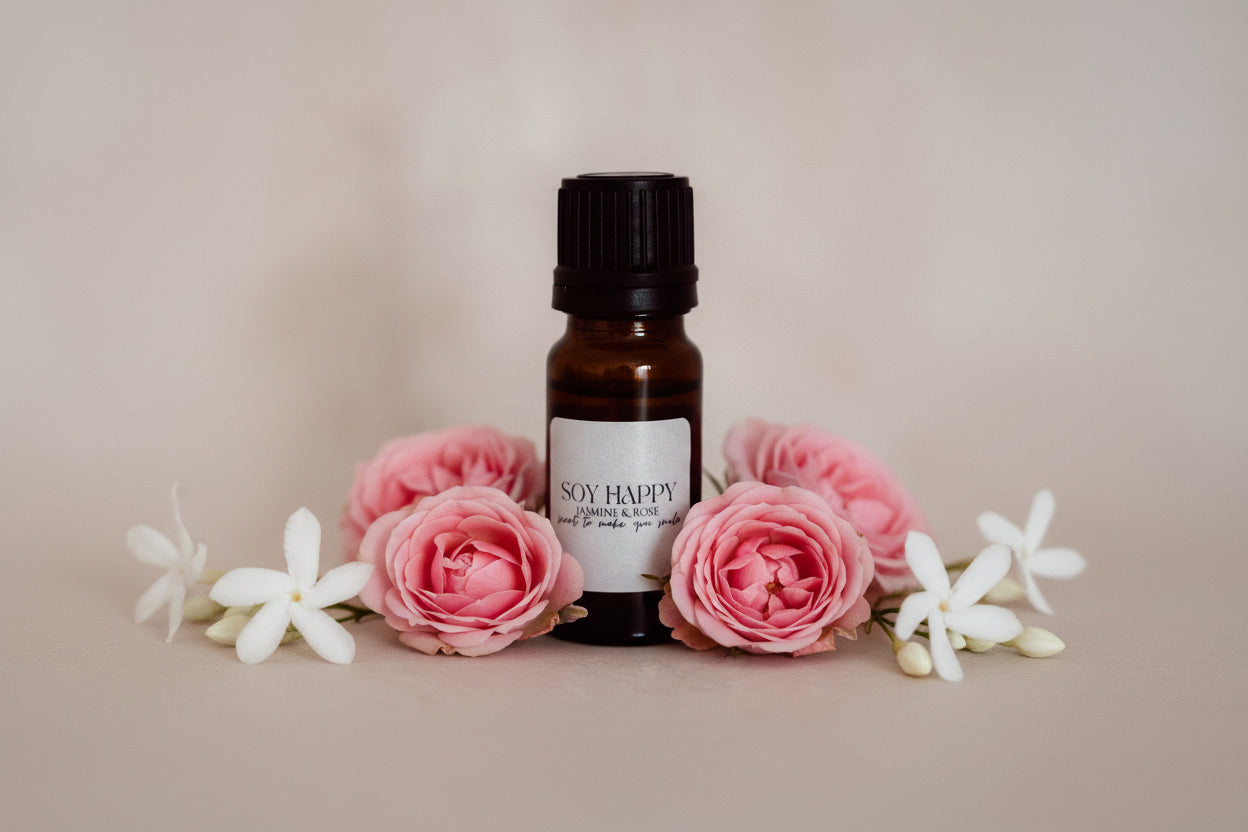 Car diffuser with essential oils