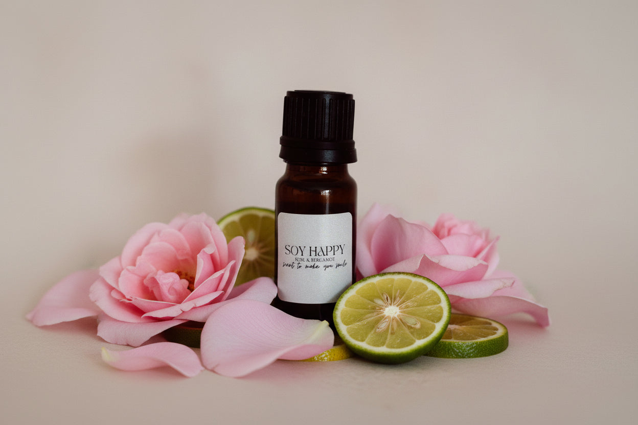 Car diffuser with essential oils