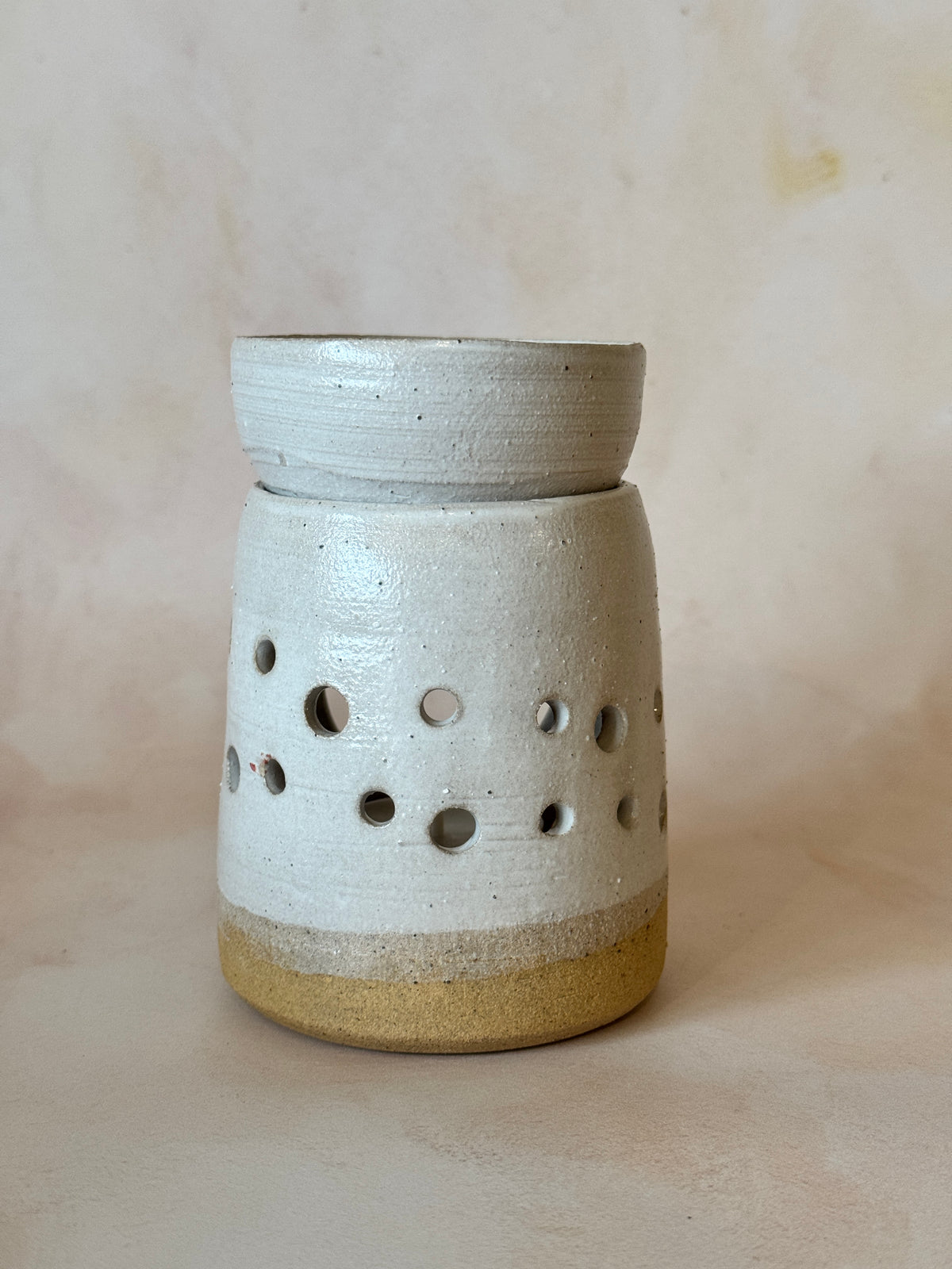 Pottery wax Burner