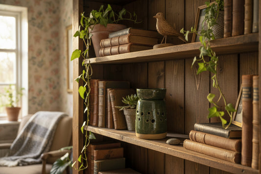 Pottery wax Burner