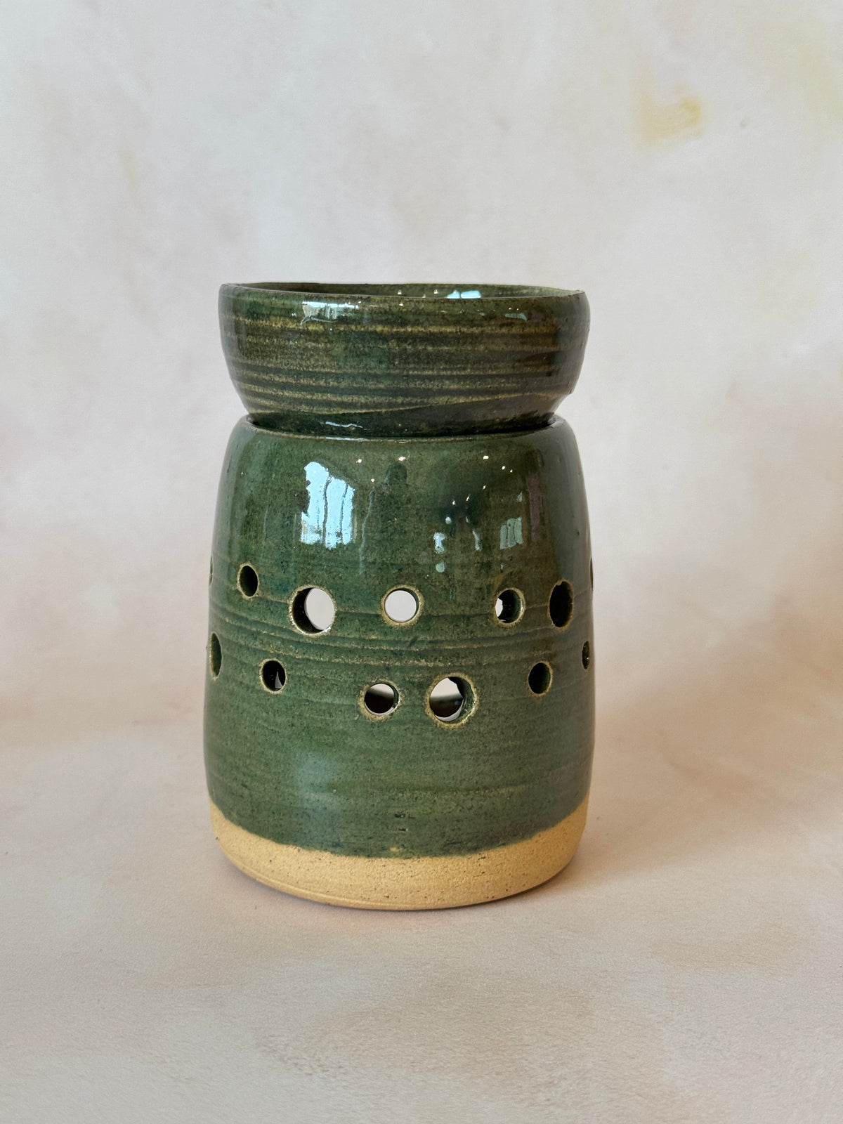 Pottery wax Burner