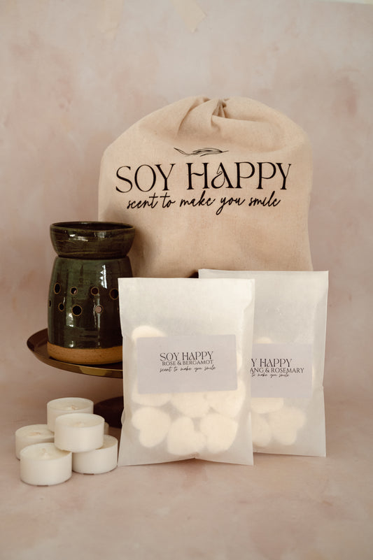 Pottery Burner Gift Set