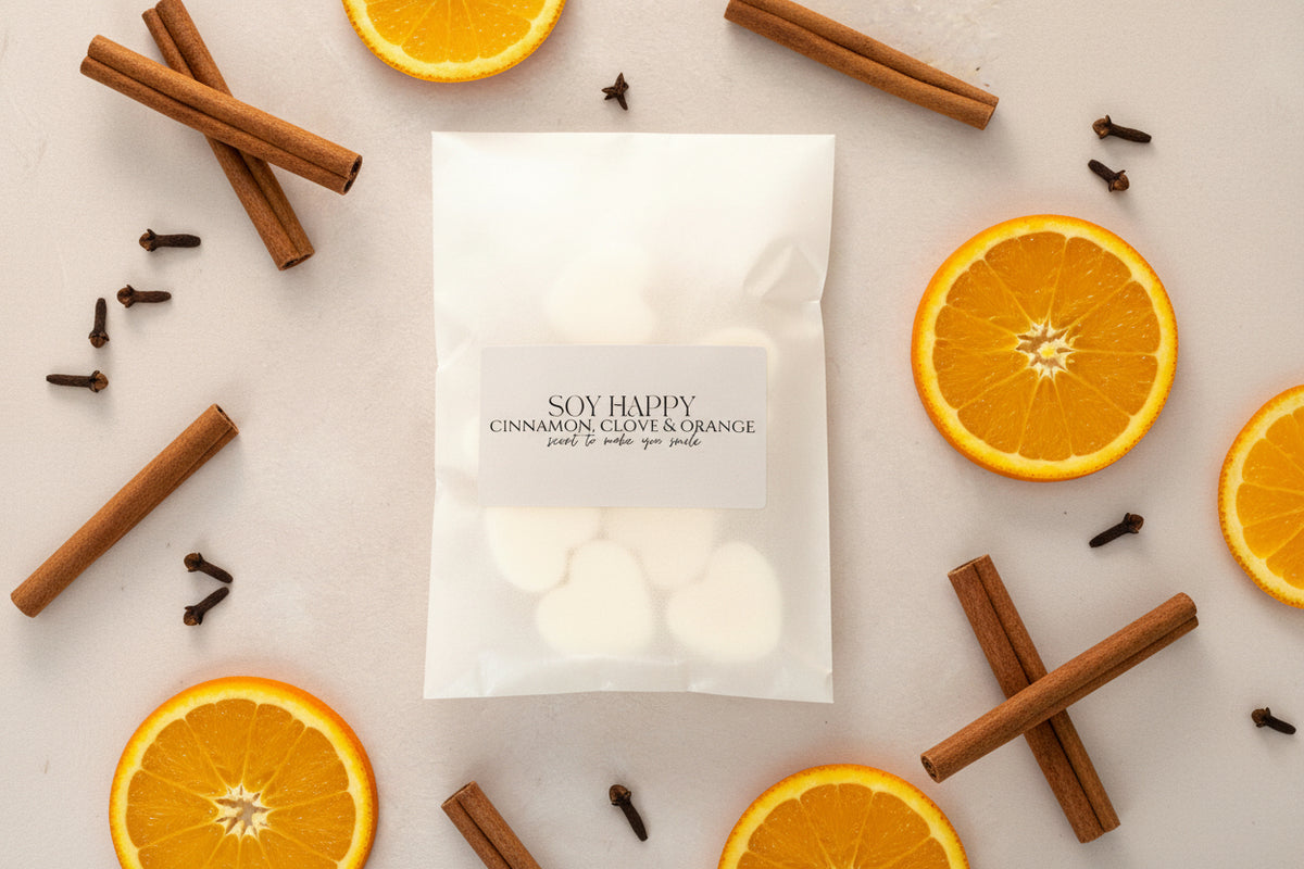Cinnamon, Clove & Sweet Orange Wax Melts